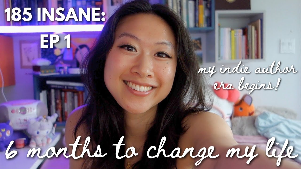 6 months to become a full-time indie author📚 my 185 insane rules
