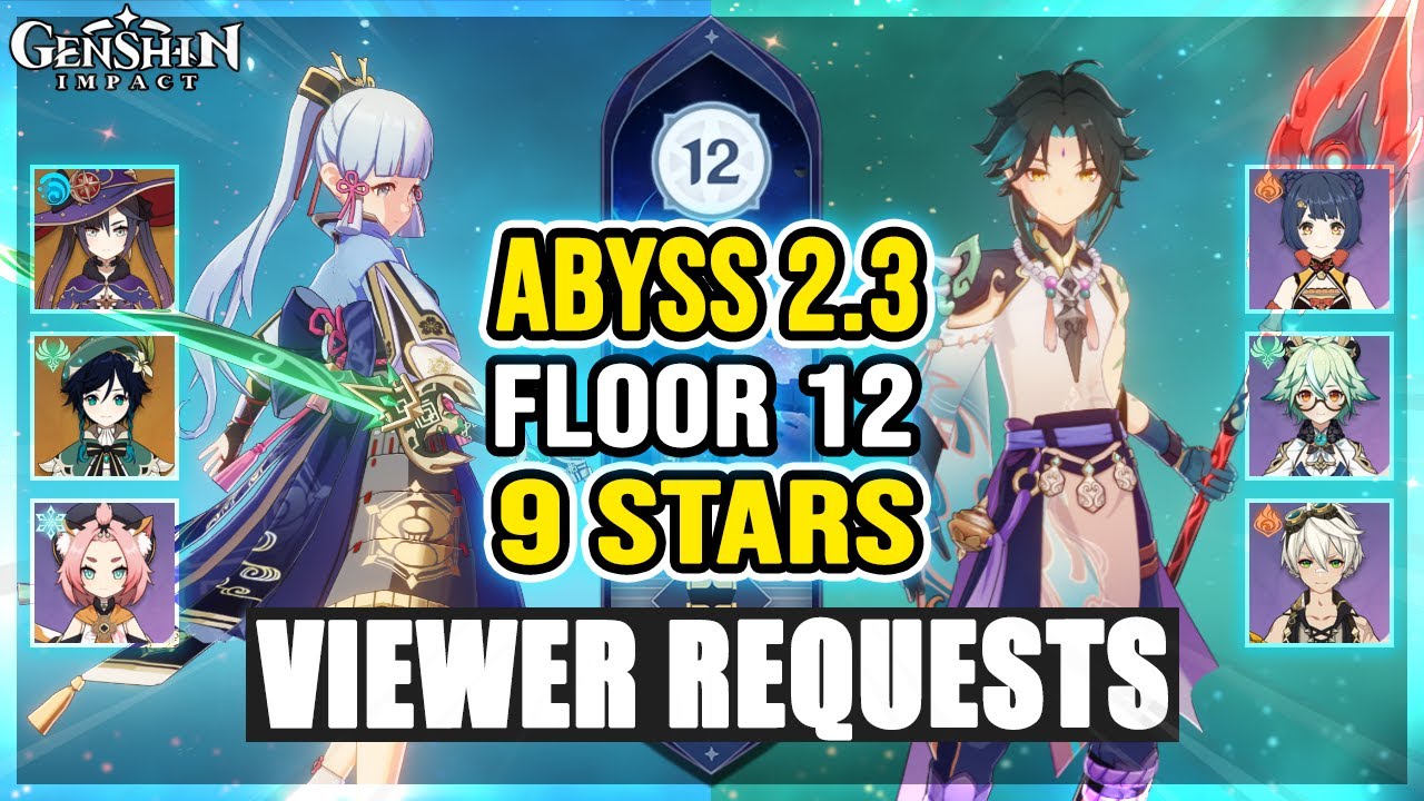 C0 Ayaka (Morgana) and C0 Xiao | Spiral Abyss 2.3 Floor 12 | Genshin Impact