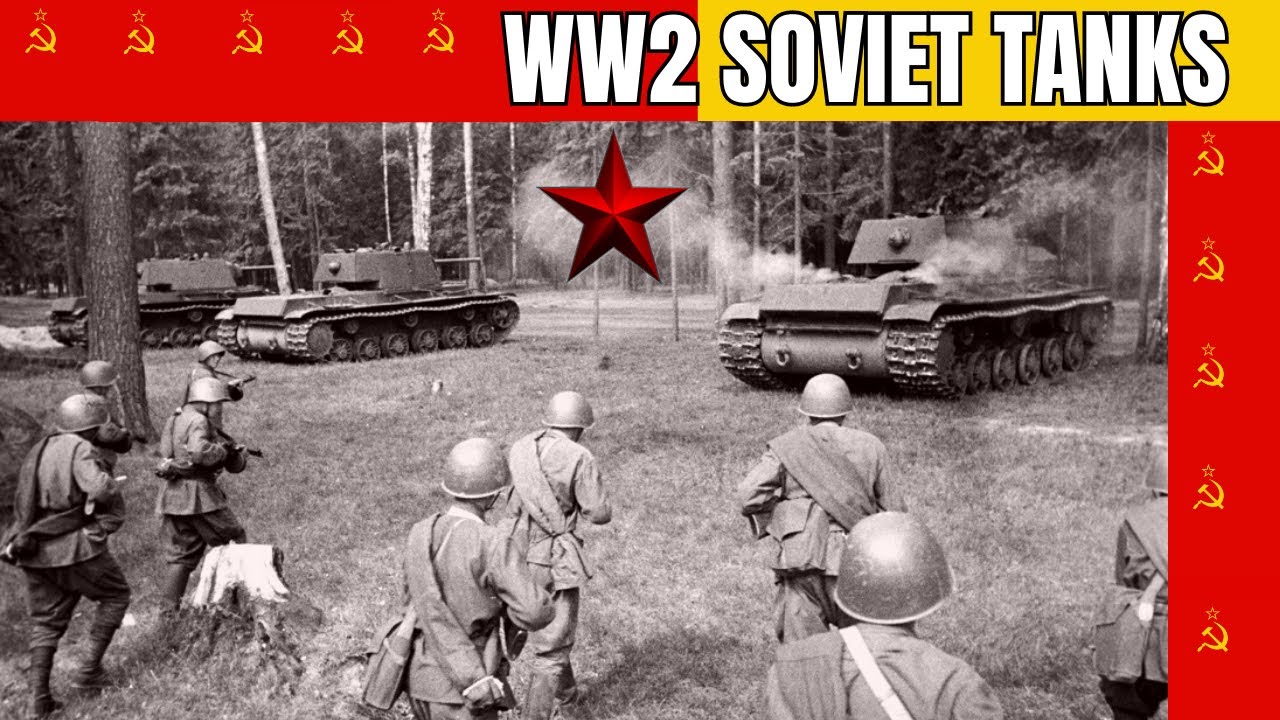 WORLD WAR 2: ARMOURED CARS AND TANKS OF THE SOVIET UNION, USSR