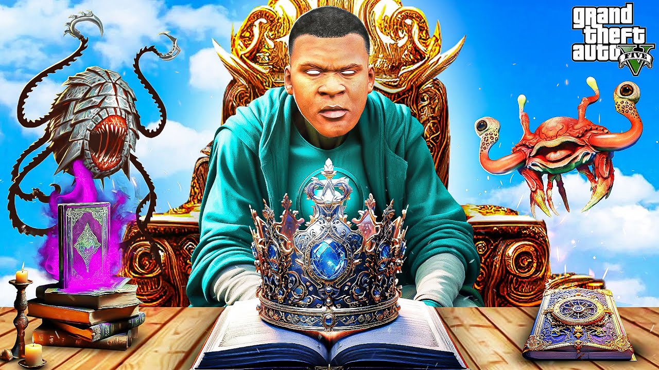 FRANKLIN SAVE EARTH IN GTA 5 | THE BOOK OF BEAST PART 01 (Season 2)