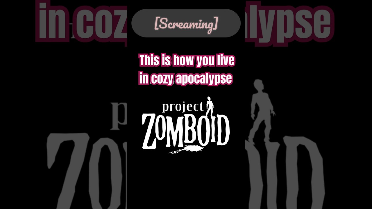 I made the zombie apocalypse cozy | @theindiestone  #gaming #gamingshorts
