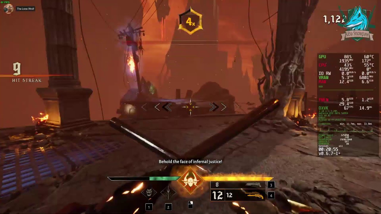 Metal: Hellsinger Demo - Part 01 - |Linux|FPS|Game|Steam|