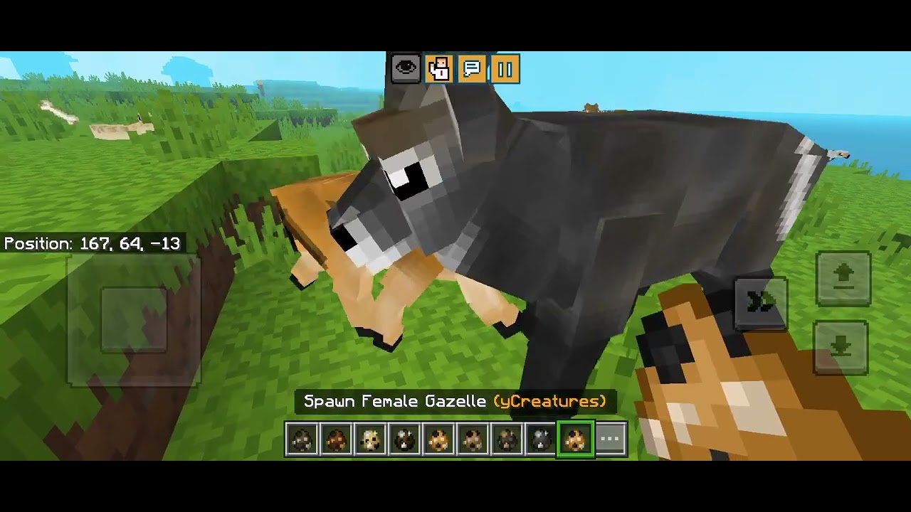 ADDON HEWAN PALING REALISTIS DI MINECRAFT INDONESIA SUBSCRIBERKU WORLD WORK 100 LIKE 1.000 RIBU