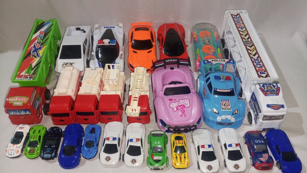 Disney Pixar Cars Unboxing Review | Lightning McQueen, Tow Mater, Chick Hicks, Sally Carrera, Cruz