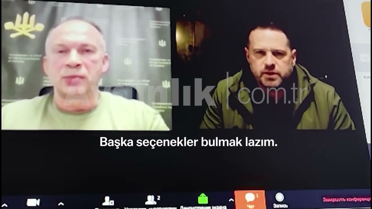 Сырский и Ермак  ,перехваченый разговор 