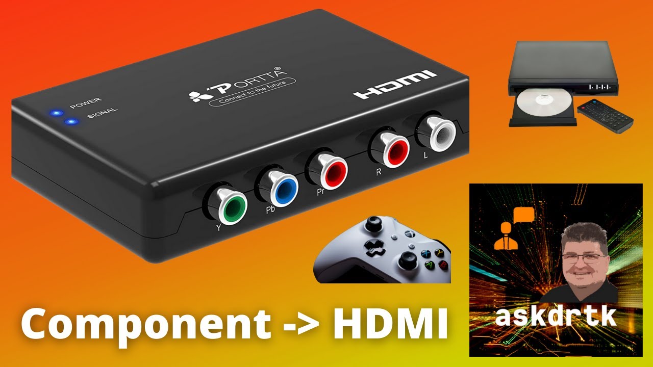 Распаковка и подробный обзор адаптера компонент-HDMI
