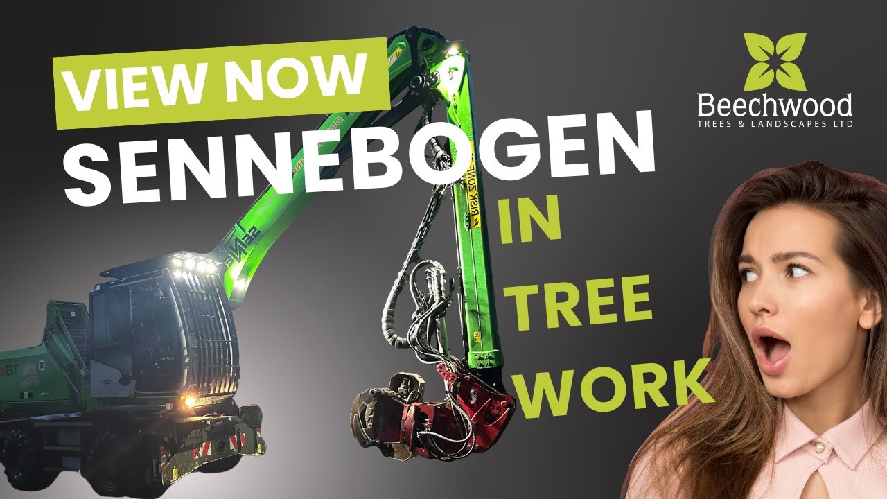 Ever seen a SENNEBOGEN in tree surgery?