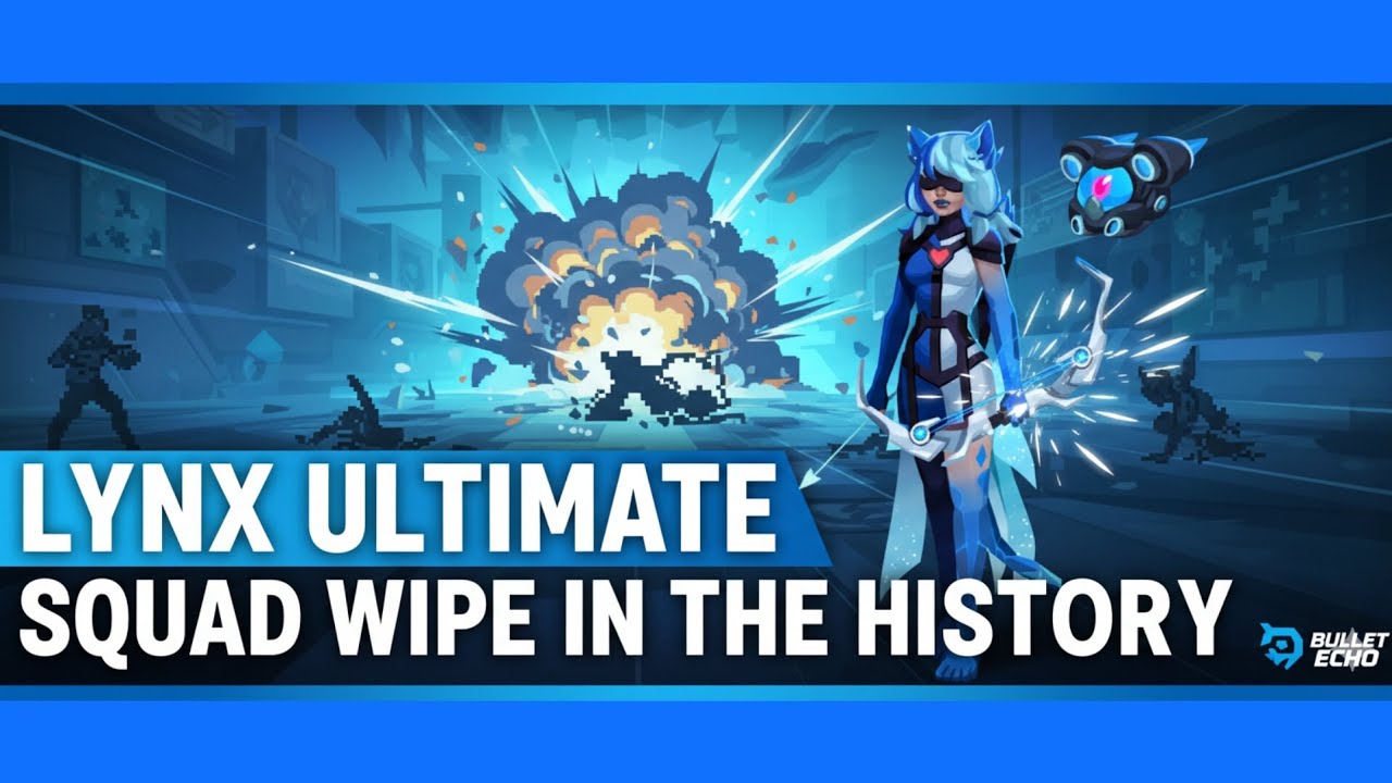 Lynx fastest Squad Wipe Ever in the last(crucial) | Bullet Echo India | Bullet Echo 