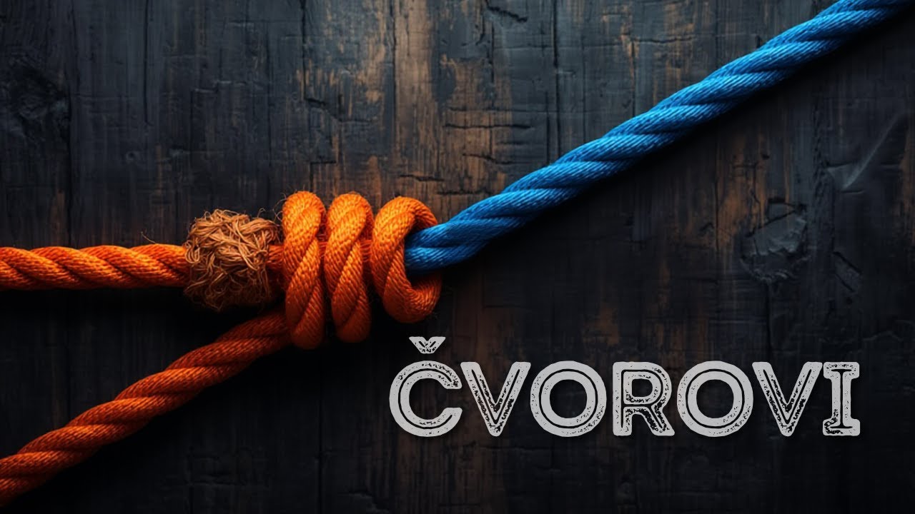 ČVOROVI | 6 čvorova koje moraš da znaš (Osmica, Square, Prusik…)