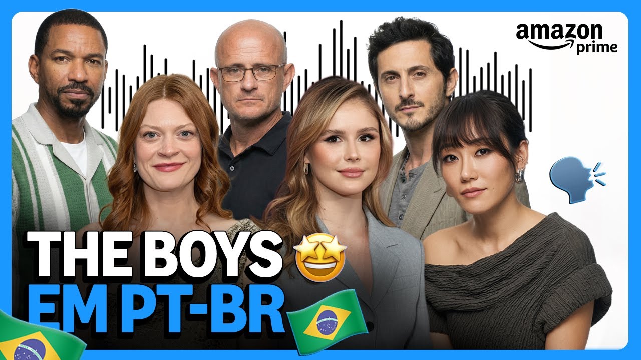 ELENCO DE THE BOYS REAGE &Agrave; DUBLAGEM BR 🇧🇷🇧🇷