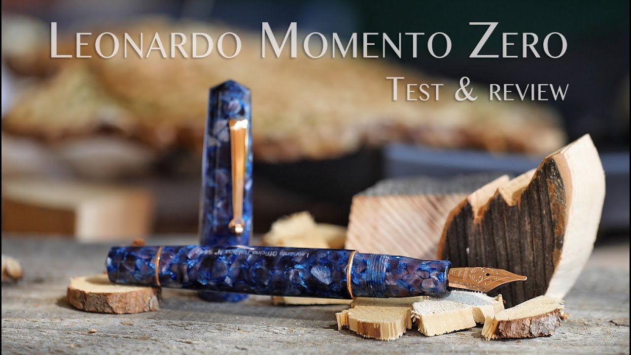 Stilografica Leonardo Momento zero - test e recensione