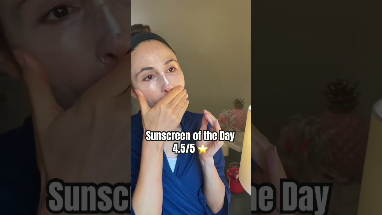 Amazing Hybrid Water Resistant Sunscreen For The Face