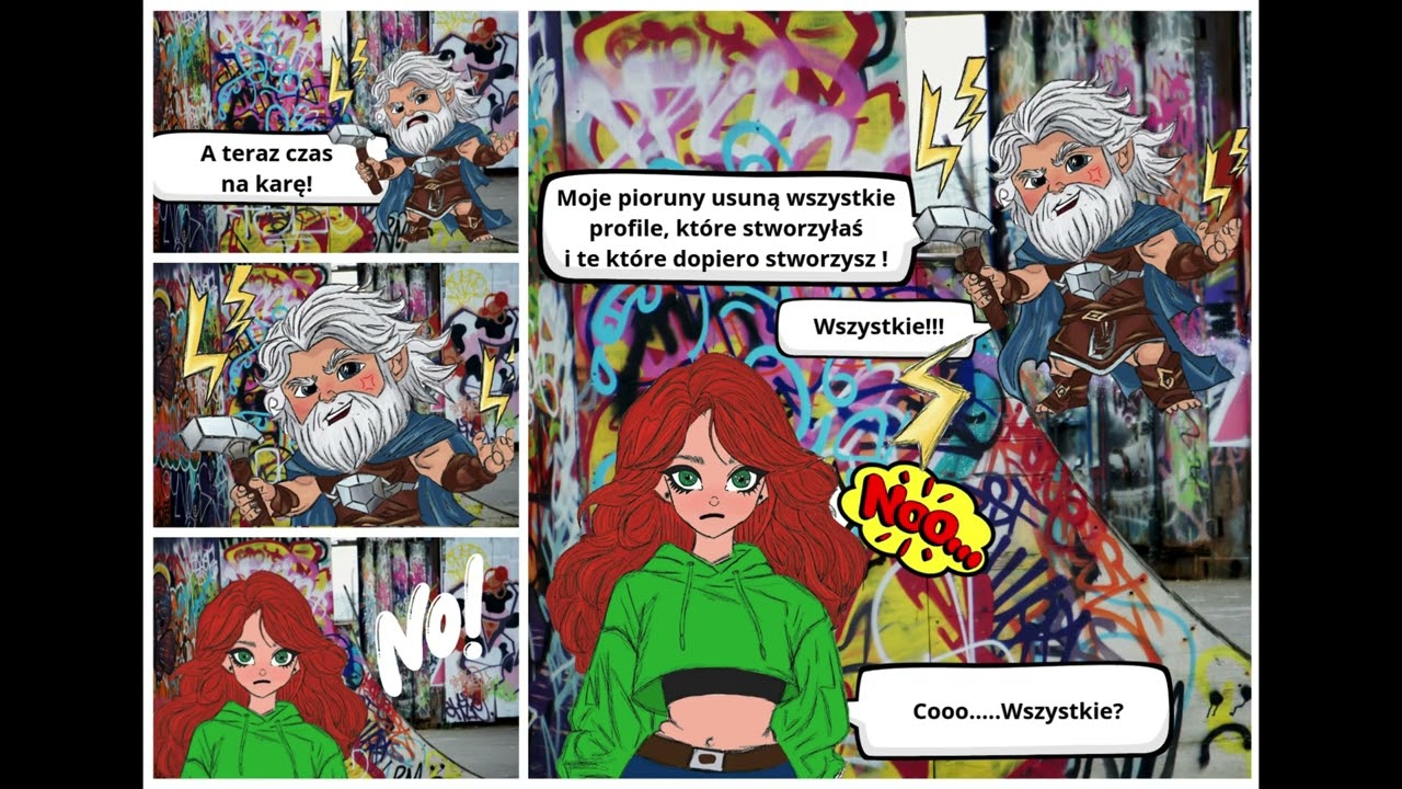 Thor: Bóg Piorunów Kontra Kradzież Tożsamości - Animowany Komiks o Cyberbezpieczeństwie