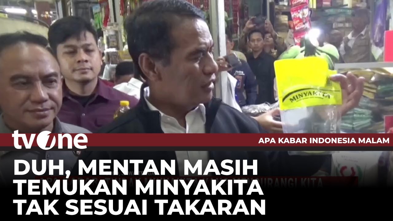 Alasan Mentan Andi Amran Sidak Minyakita, Ditelpon Presiden Prabowo 3 Kali | AKIM tvOne