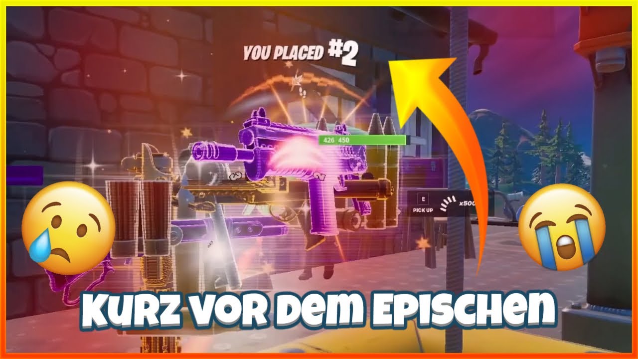 KURZ vor dem EPISCHEN 😓😭 | Fortnite | [German/HD]