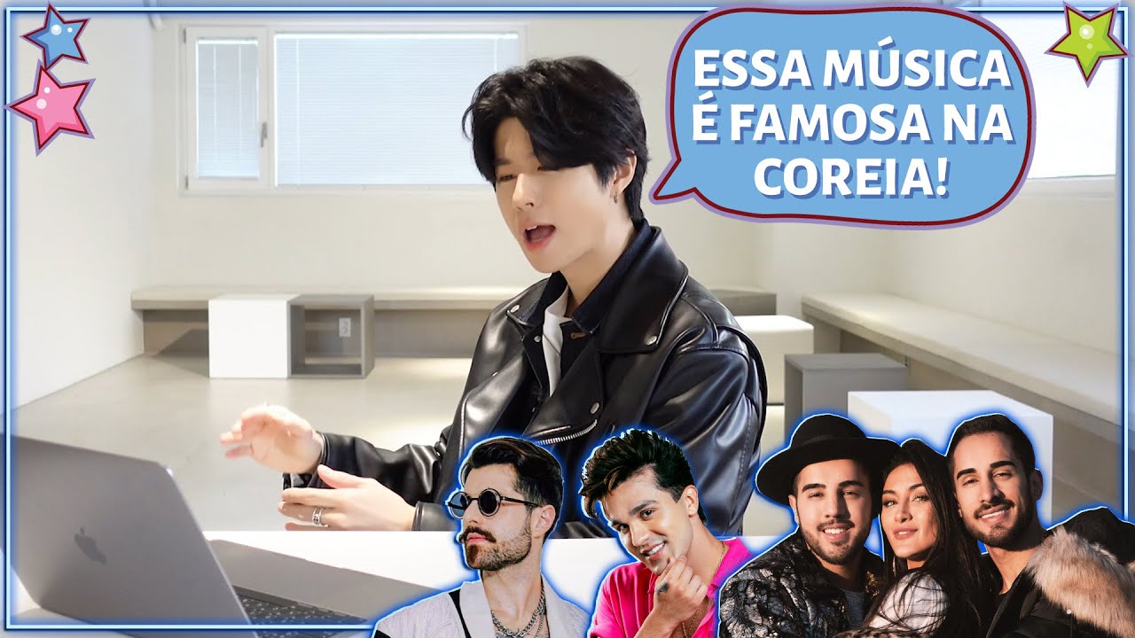CANTOR COREANO REAGE A ALOK, LUAN SANTANA E MELIM (COM JIAHN DO IN2IT)