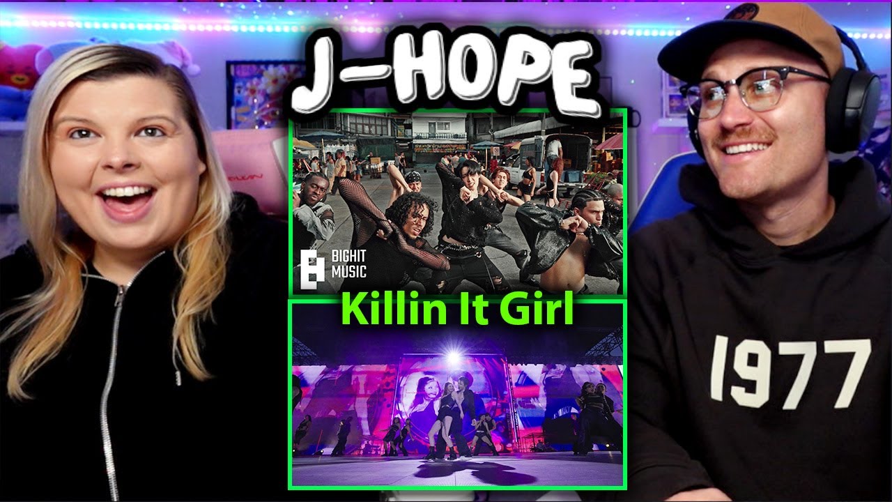 j-hope Killin' It Girl (Solo) MV (Choreo) + Dance Practice + Stage CAM @ HOTS  FINAL Day 2 Reaction!