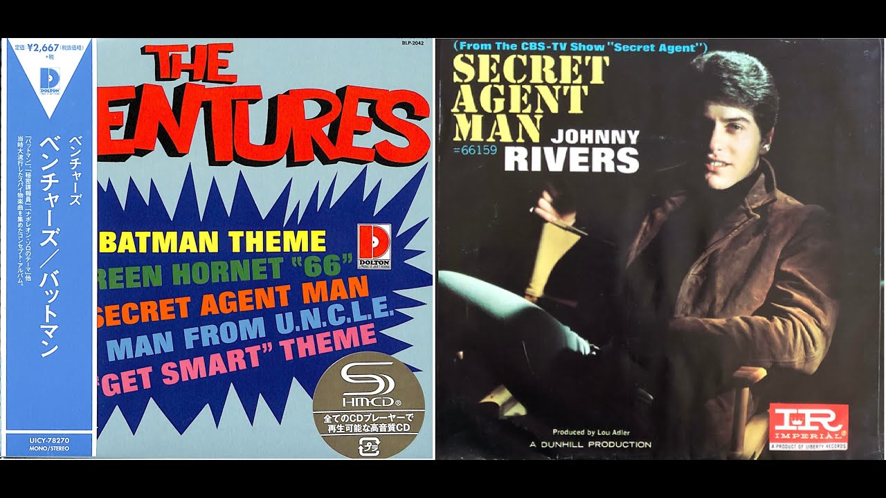 ベンチャーズの「秘密諜報員」をオリジナルと聴き比べてみる