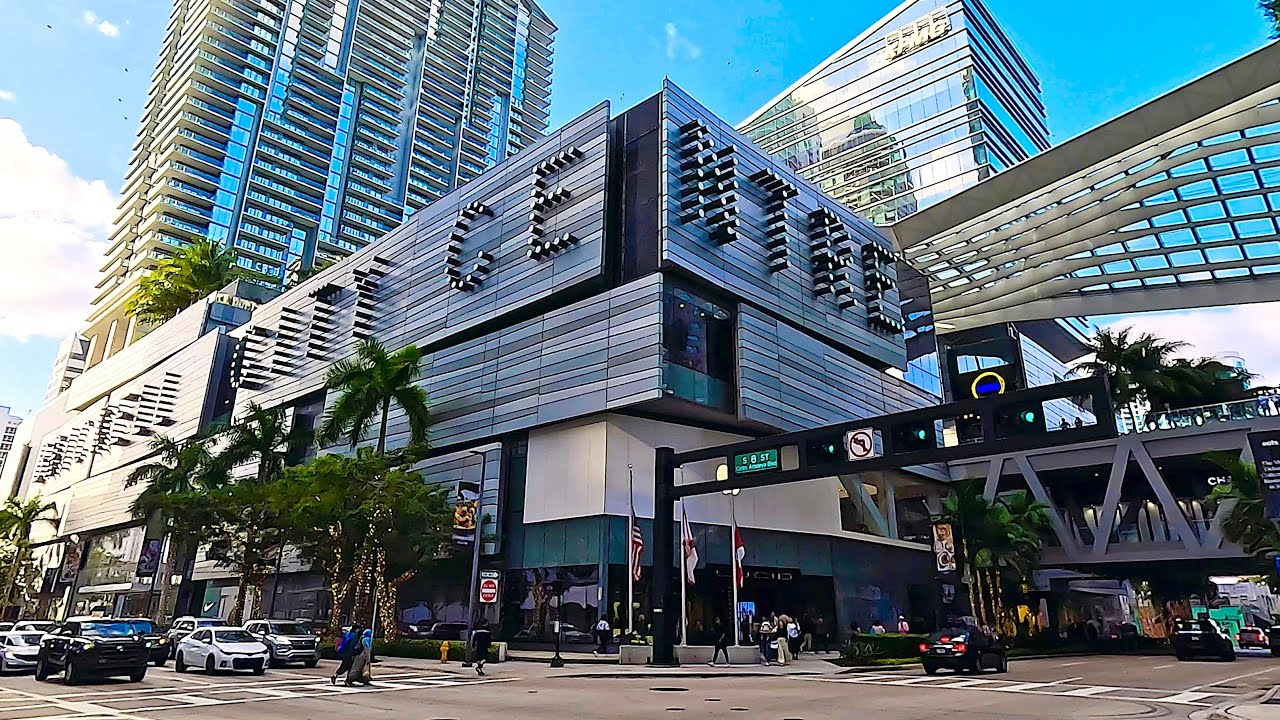 Brickell, Miami 2025 Walking Tour in 4K - Miami, Florida