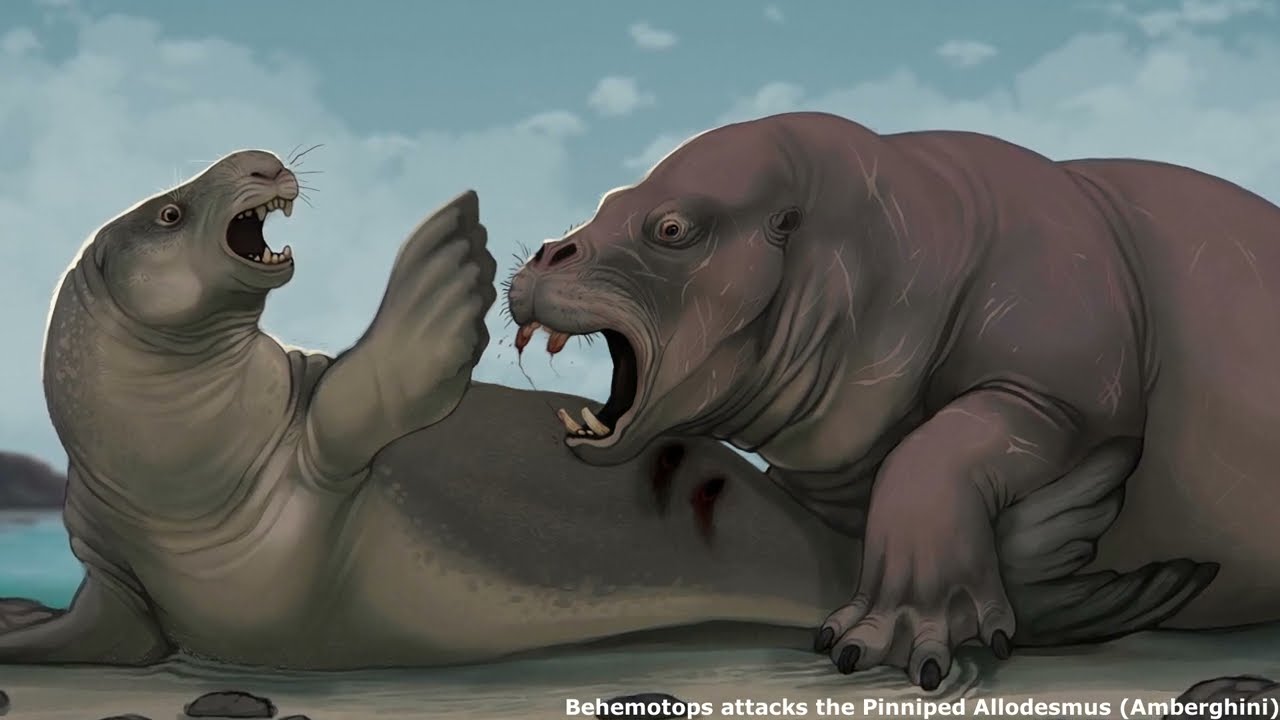 Desmostylians: Bizarre Extinct 'Sea Hippos' of the Pacific