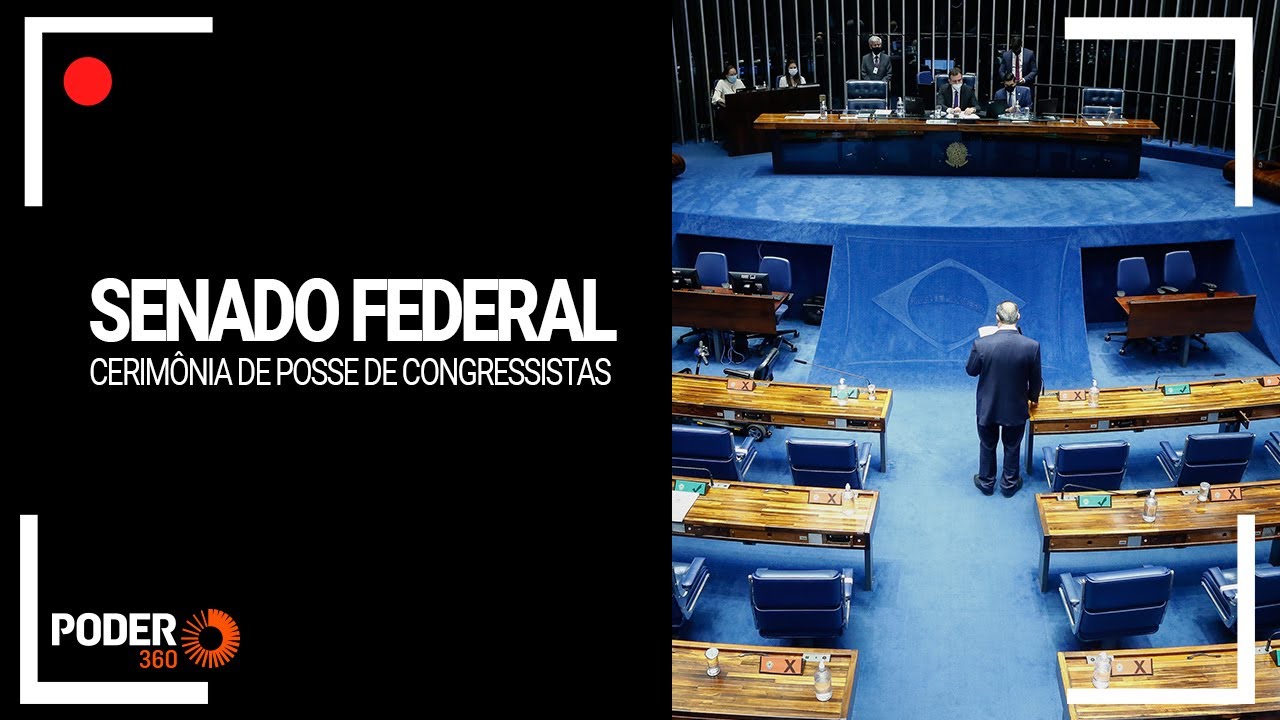 Ao vivo: Cerimônia de posse dos senadores no Congresso