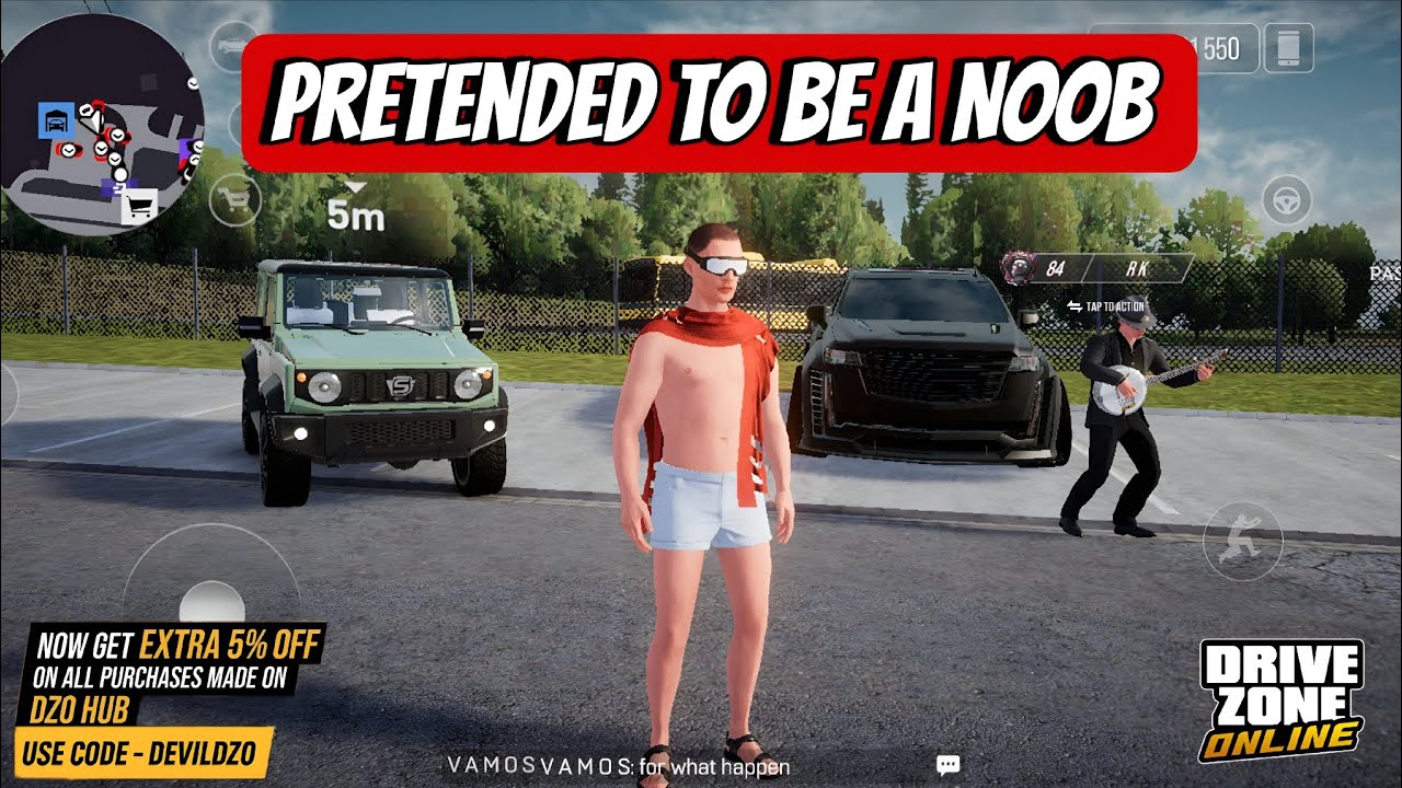 Drive Zone Online: I Pretended To Be A Noob !!  @DriveZoneOnline @Devils2999 