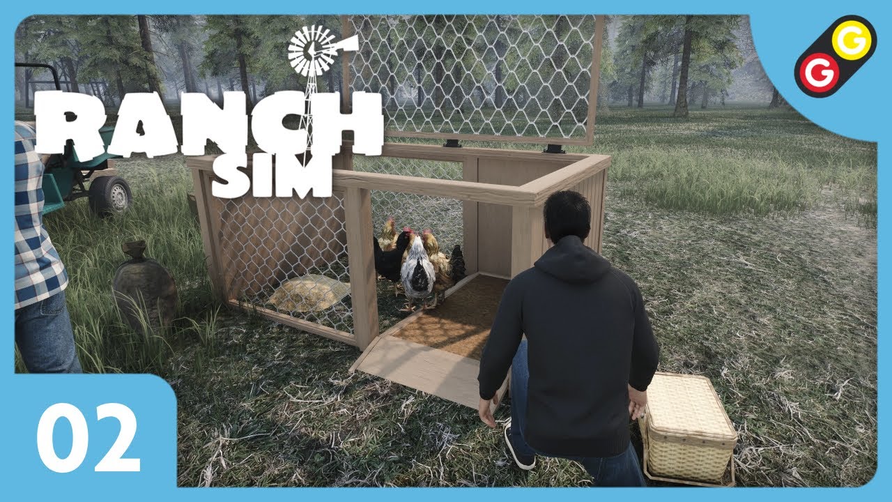 Ranch Simulator #02 On élève des poules ! [FR]