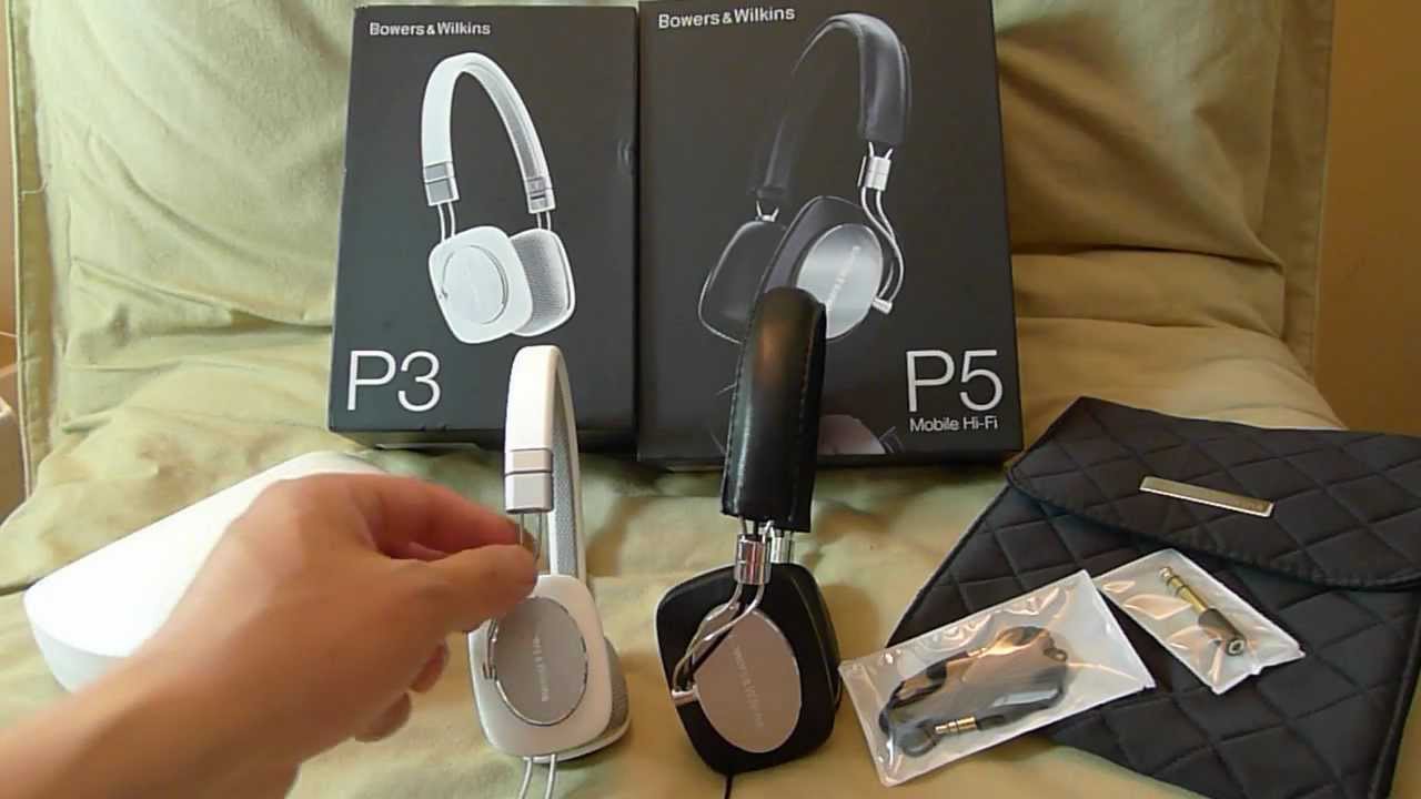 B&W, Bowers & Wilkins P3 vs.P5 comparison & impressions