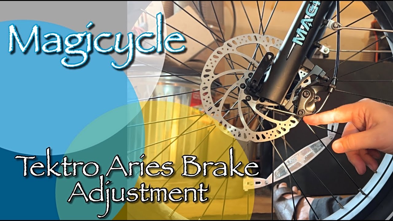 Регулировка тормоза Tektro Aries для Magicycle — Tinkering Turtle