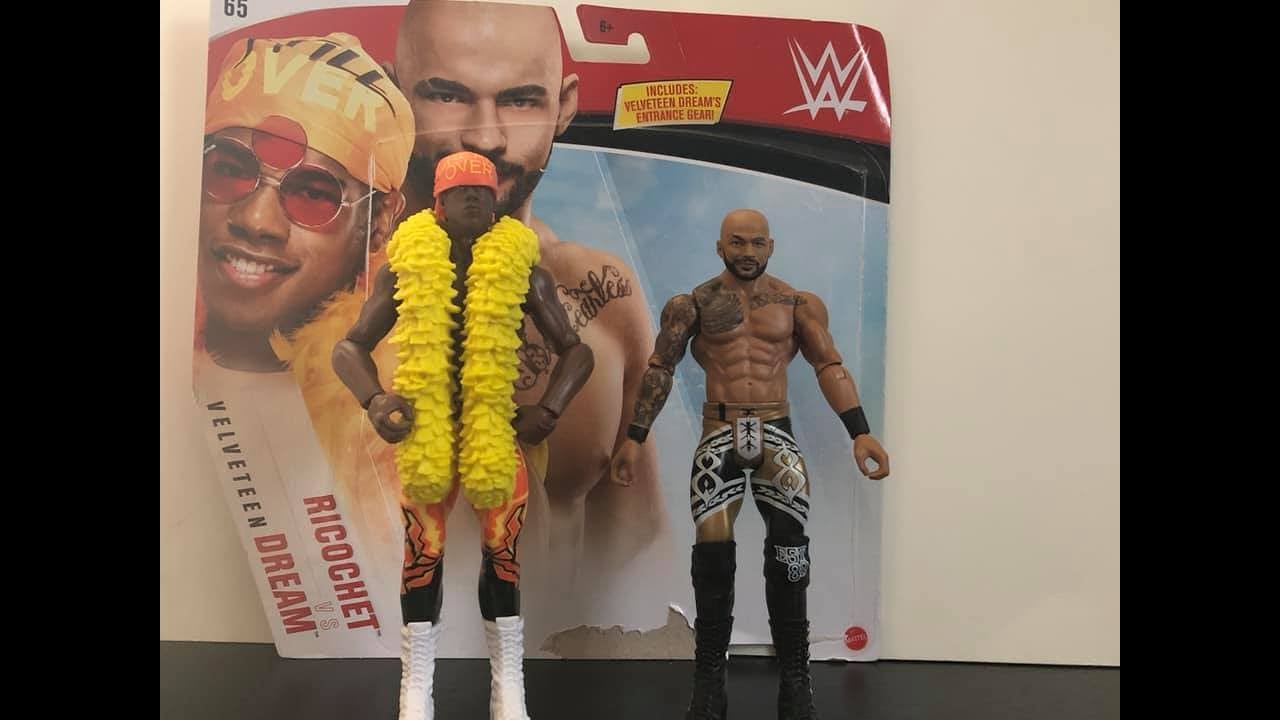 WWE Battle Packs 65 Velveteen Dream and Ricochet review