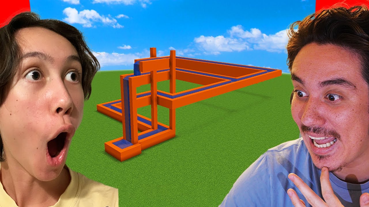 弟がマイクラ作った目の錯覚がすごすぎたwwww【マインクラフト】