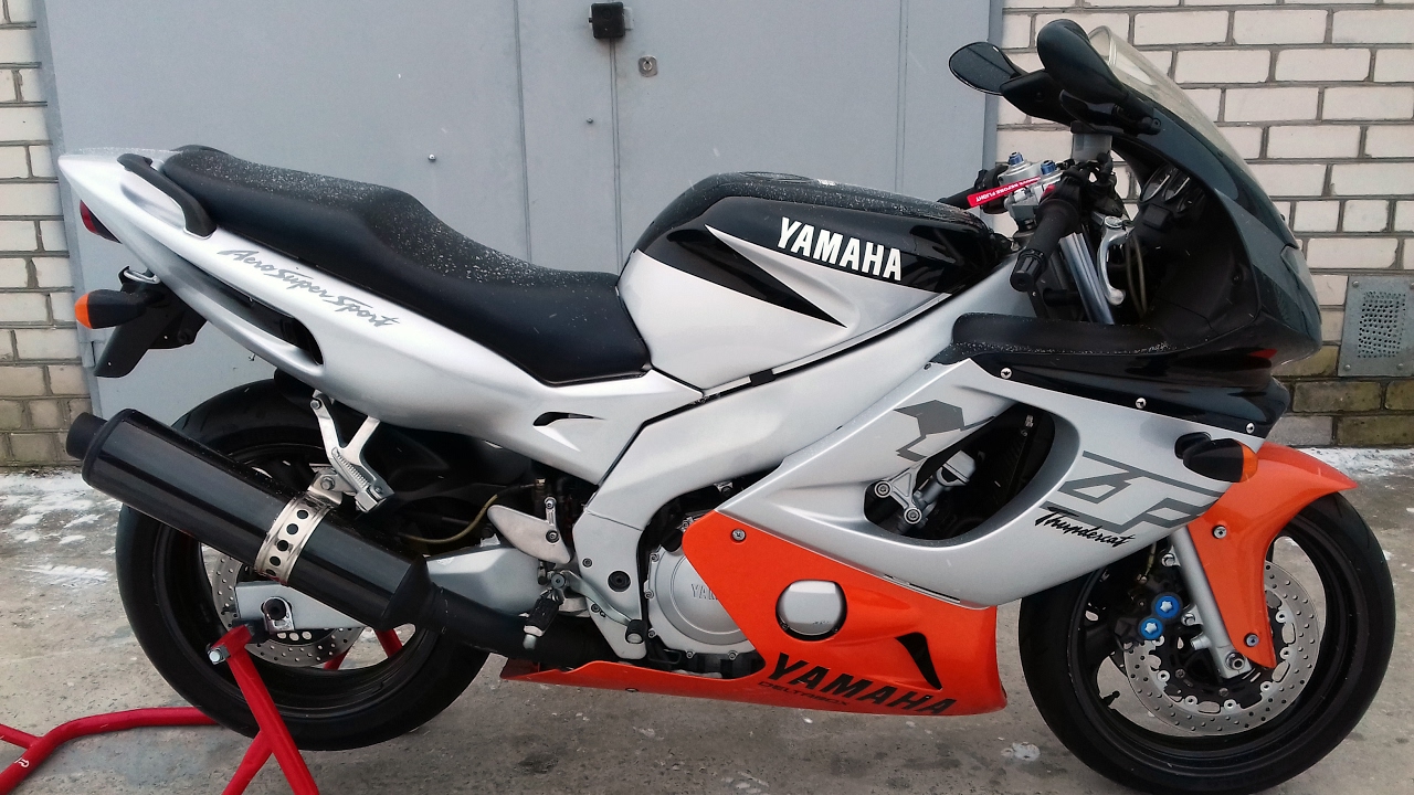 YAMAHA THUNDERCAT 1999 SILVERORANGEBLACK