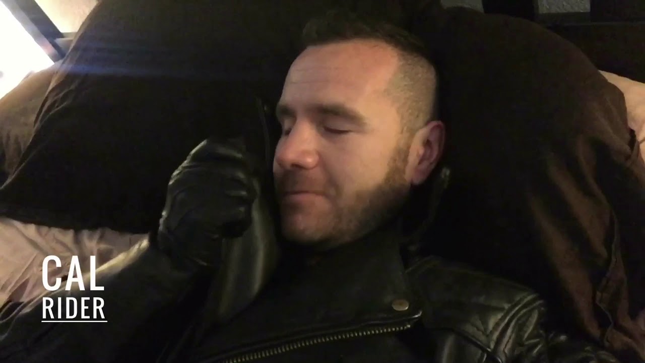 Waking up in full Langlitz Leather