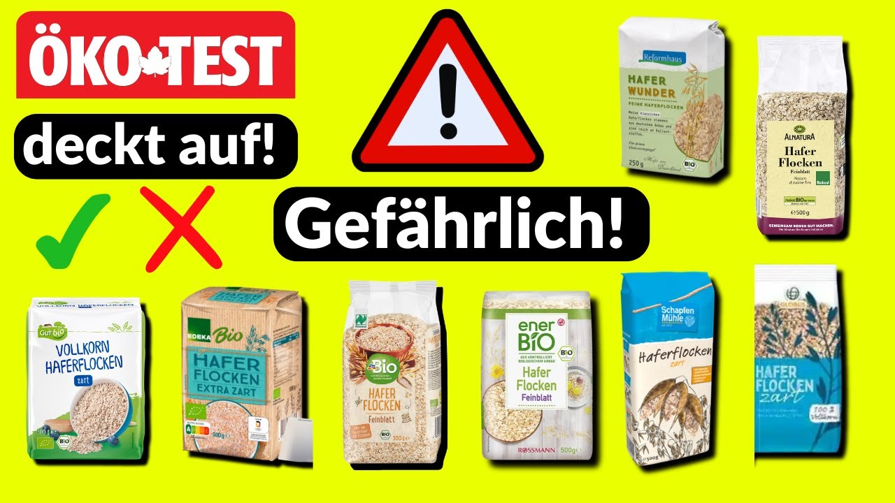 &Ouml;KO-TEST deckt auf: Diese Haferflocken gef&auml;hrden deine Gesundheit!
