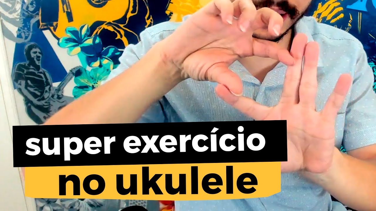 EXERCÍCIO NO UKULELE: Chega de dedos travados!
