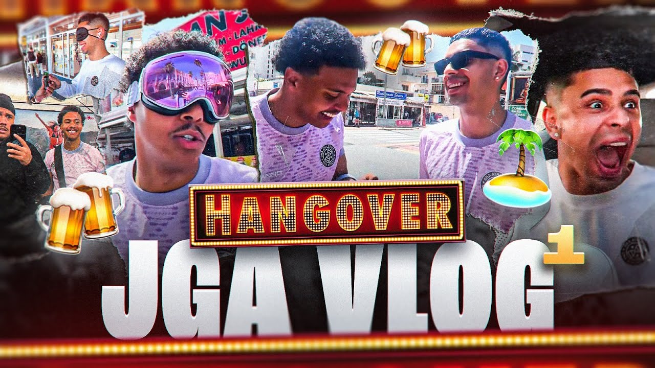 DER JUNGGESELLENABSCHIED GEHT LOS 😂HANGOVER PART 1/2🔥