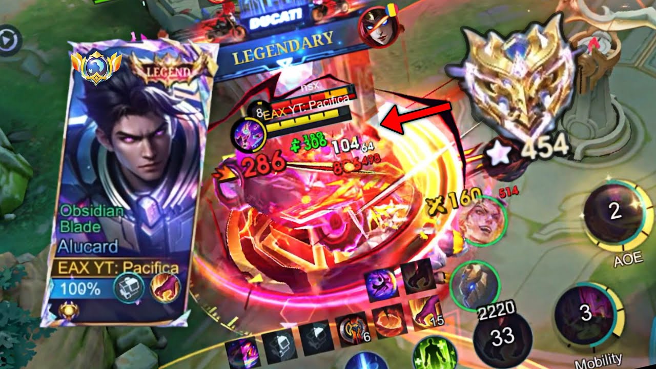 Глобальный Алукард против лесника с 400 звездами | Mobile Legends