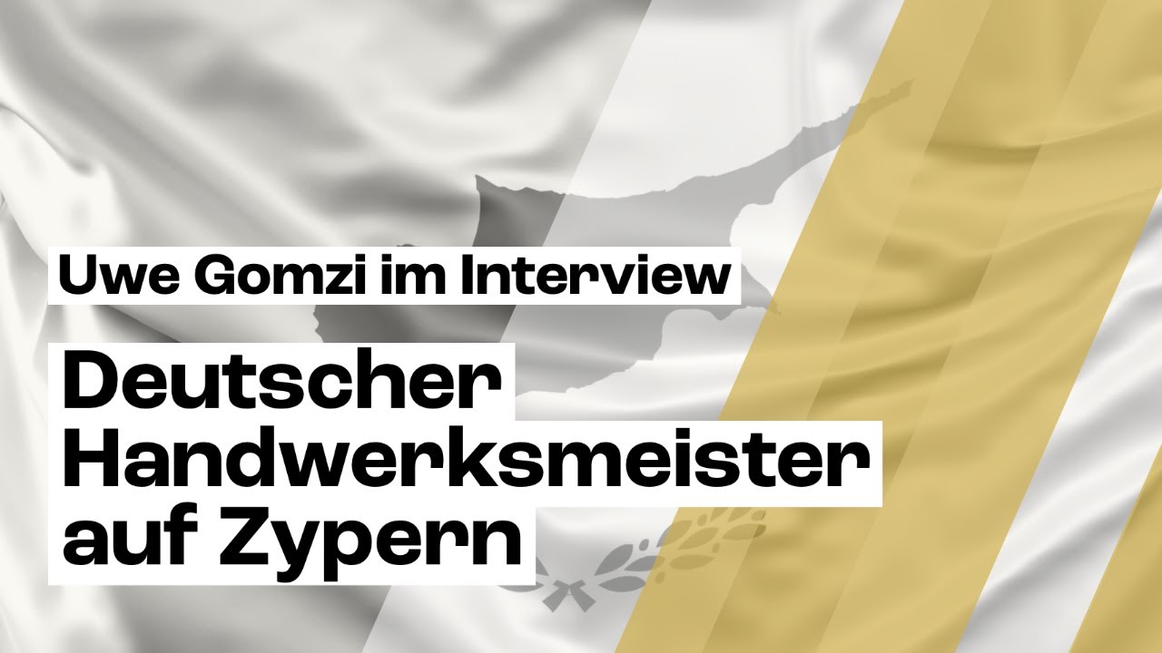 Warum sind deutsche Handwerker auf Zypern so beliebt? - Interview  Uwe Gomzi