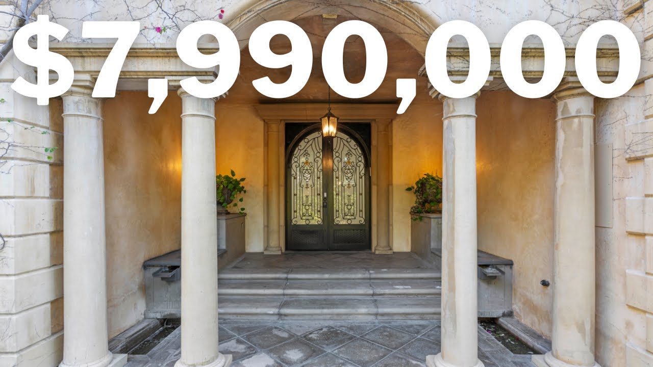 Inside a Mediterranean-Style Estate in Trousdale | 1880 Loma Vista Drive with Tennis Court & Pool