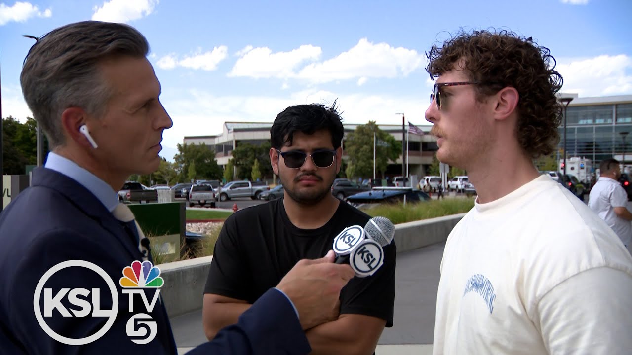 Witnesses speak about seeing and fleeing the scene where Charlie Kirk was murdered