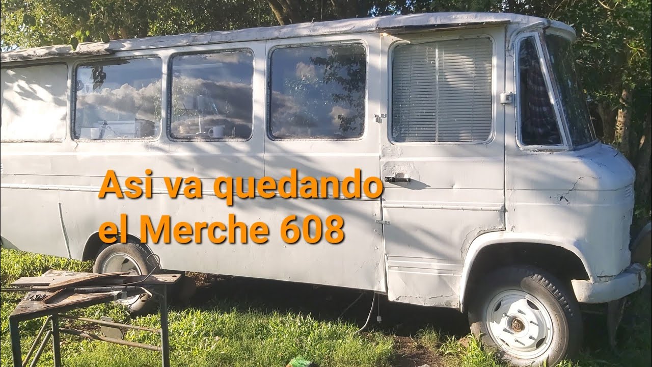 Asi quedo el Mercedes 608😉👍