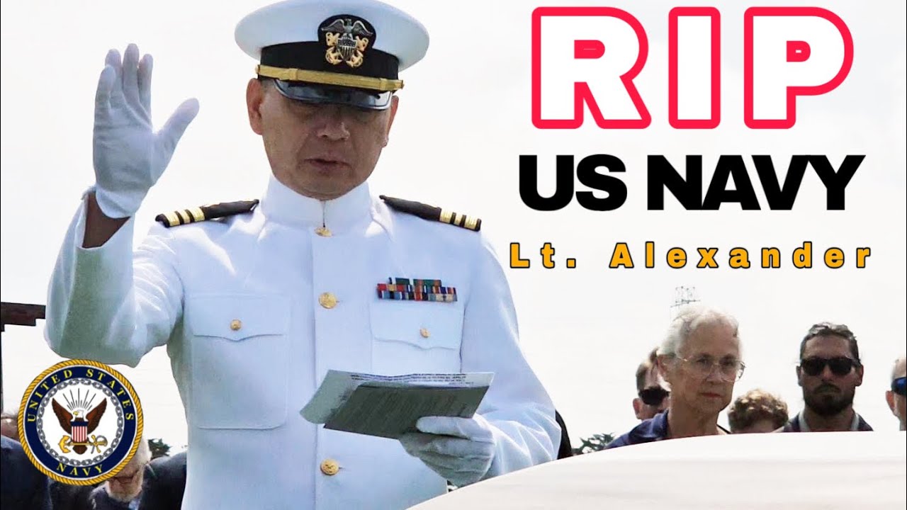 Final Salute | Military Honors US Navy Lt. Alexander #usnavy #tribute #honor #rip