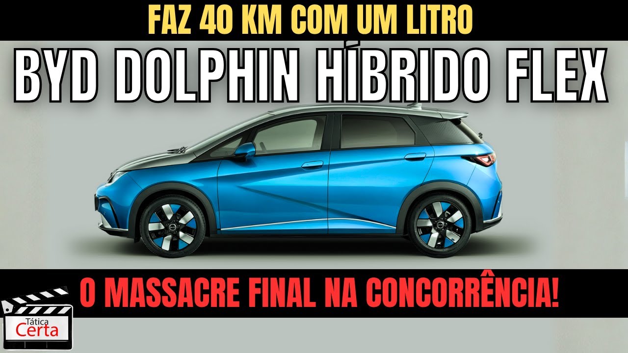 ➡️ O GOLPE DE MESTRE DA BYD: Novo DOLPHIN &Eacute; H&Iacute;BRIDO FLEX E VAI MATAR A CONCORR&Ecirc;NCIA!