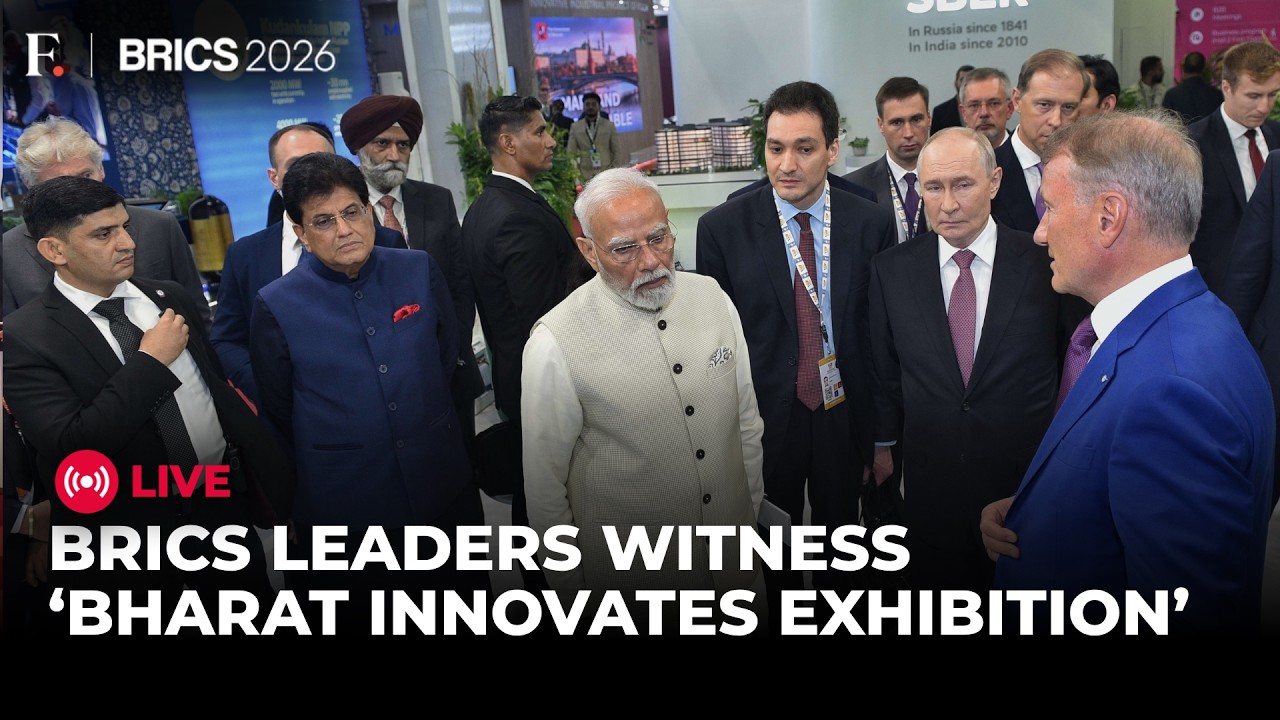 BRICS Summit LIVE: BRICS Leaders Witness &ldquo;Bharat Innovates Exhibition&rdquo; | BRICS 2026