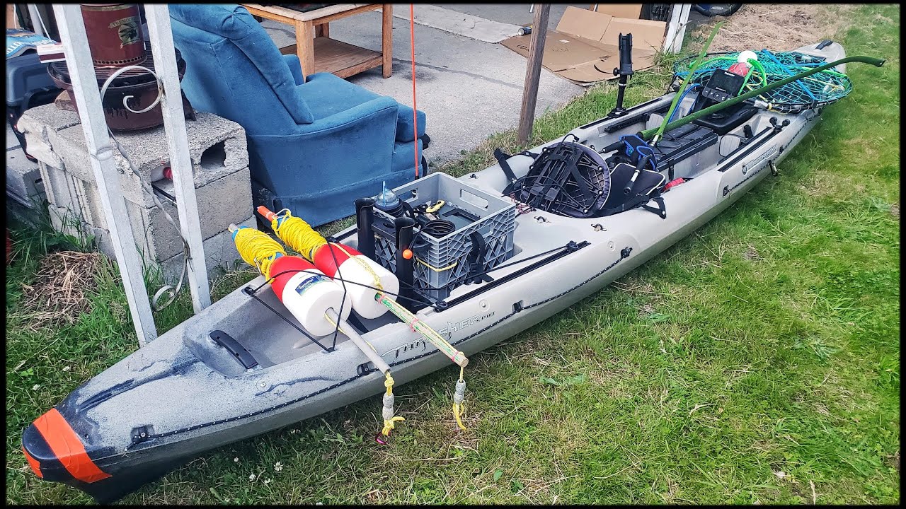 Рыболовный Каяк Мой Сетап на Морских Рыб и Крабов 2020 (Fishing Kayak)