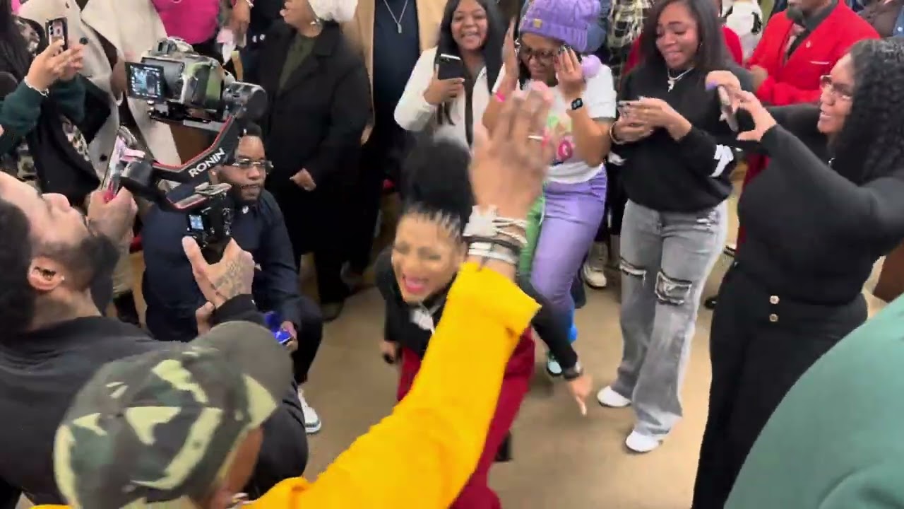 Viral Church wedding proposal.