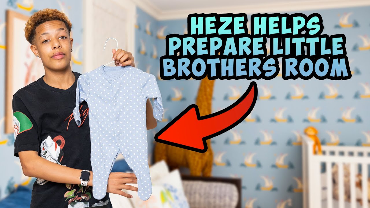 ХЕЗЕ ПОМОГАЕТ ПОДГОТОВИТЬ КОМНАТУ ДЛЯ СВОЕГО *НОВОГО МАЛЕНЬКОГО БРАТЬЯ*!!! 💙🍼