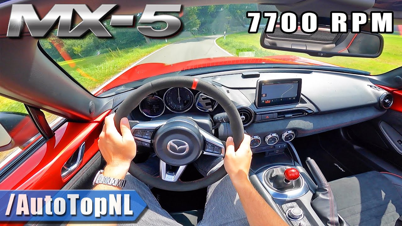 MAZDA MX5 (ND) 2.0 205HP | *7700RPM* POV by AutoTopNL