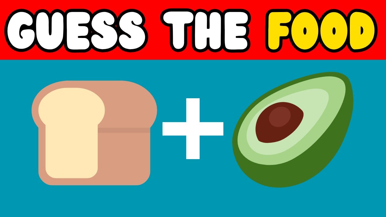 Can You Guess the Food by 2 Emojis? 🥑🍞 | 70 Fun Rounds!