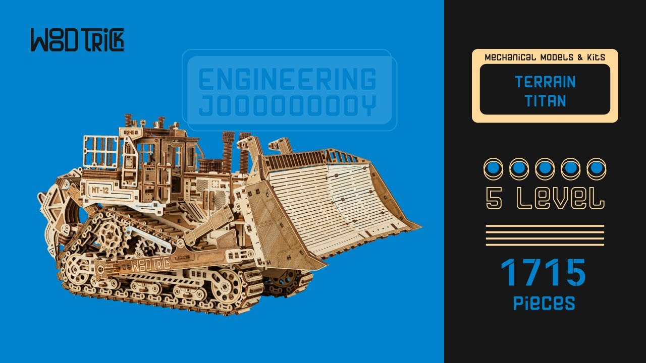 Terrain Titan 3D Model Assembly Guide by WoodTrick | Instruction Part 1